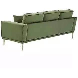 Velvet Sofa in Moss Green - HER Home Design Boutique